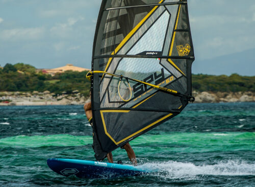 Vela Windsurf Spy Freestylewave 2022 Yellow