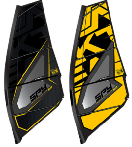 Vela Windsurf Spy Freestylewave 2022 Yellow